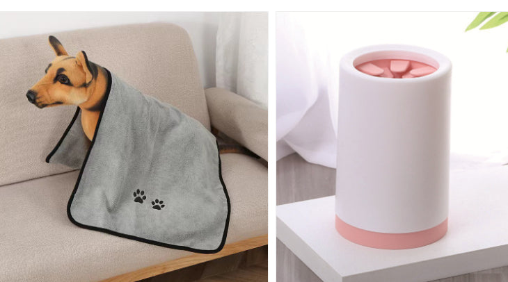 Tasstvätt rosa med exklusiv handduk – storlek S